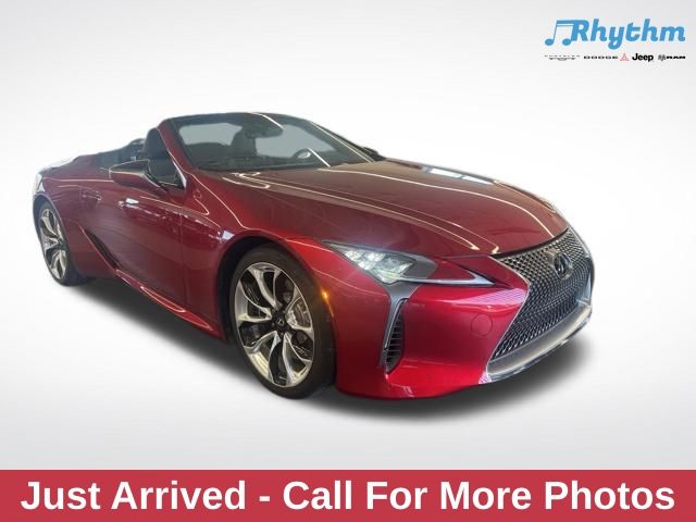 Infrared 2022 Lexus LC Convertible Rear-Wheel Drive Automatic