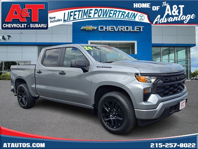 used 2024 Chevrolet Silverado 1500 car, priced at $39,440