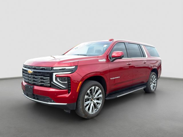 Radiant Red Tintcoat 2025 Chevrolet Suburban High Country 4WD SUV / Crossover Four-Wheel Drive