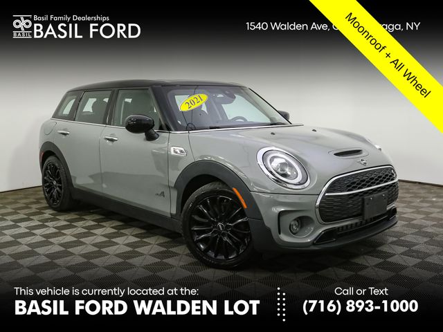 Moonwalk Gray Metallic 2021 MINI Cooper Clubman S ALL4 AWD Wagon All-Wheel Drive 8-Speed Automatic