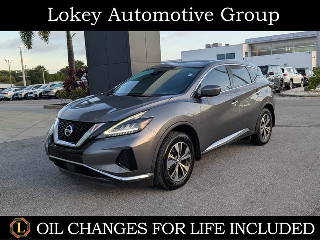 Gray (Gun Metallic) 2021 Nissan Murano SUV / Crossover Front-Wheel Drive Continuously Variable Transmission