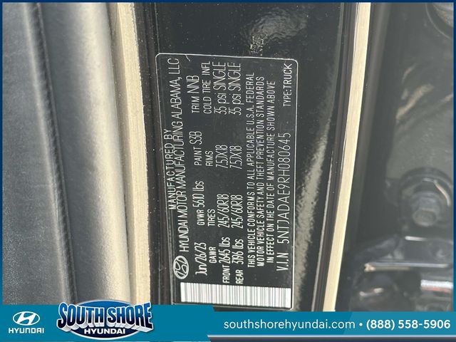 Used 2024 Hyundai Santa Cruz Truck
