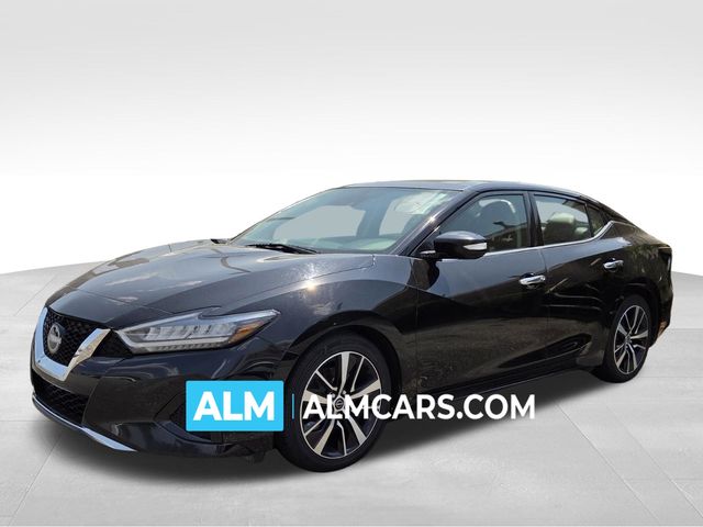 Super Black 2023 Nissan Maxima SL FWD Sedan Continuously Variable Transmission