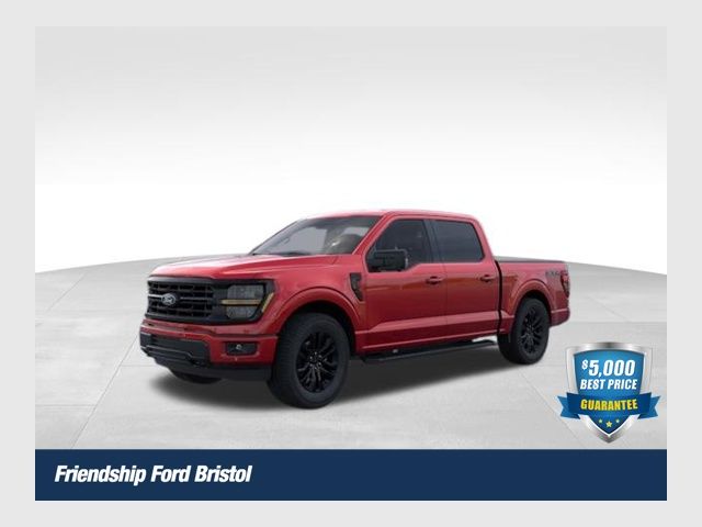 Ruby Red Metallic Tinted Clearcoat 2026 Ford F-150 XLT SuperCrew 4WD Pickup Truck Four-Wheel Drive Automatic
