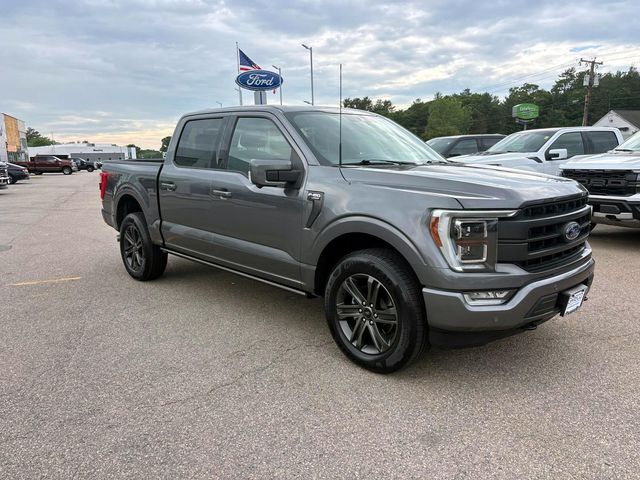 Gray Metallic 2022 Ford F-150 Pickup Truck Four-Wheel Drive Automatic
