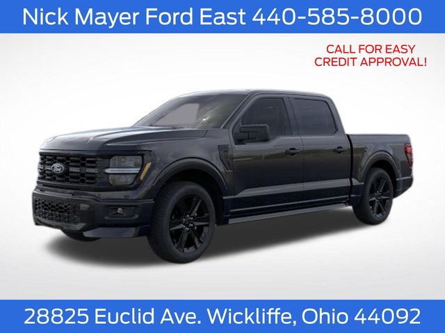 Agate Black Metallic 2026 Ford F-150 Pickup Truck Four-Wheel Drive Automatic
