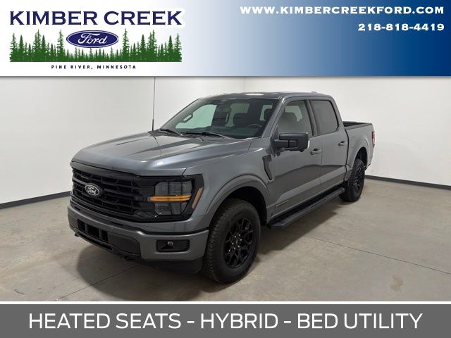 Carbonized Gray Metallic 2024 Ford F-150 Pickup Truck Four-Wheel Drive Automatic