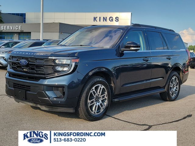 Stone Blue Metallic 2025 Ford Expedition SUV / Crossover Four-Wheel Drive Automatic
