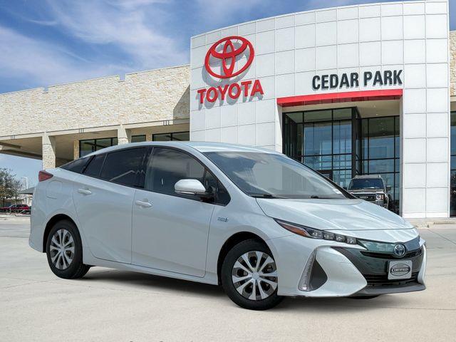 White (Blizzard Pearl) 2019 Toyota Prius Prime Premium FWD Hatchback Front-Wheel Drive Continuously Variable Transmission