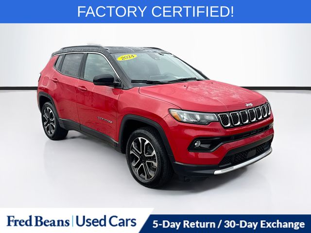 Red Hot Pearlcoat 2024 Jeep Compass SUV / Crossover Four-Wheel Drive 8-Speed Automatic