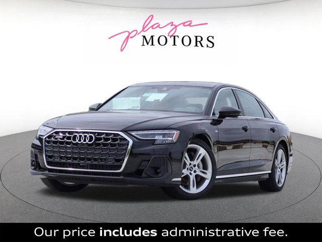 Mythos Black Metallic 2026 Audi A8 L quattro 55 TFSI Sedan All-Wheel Drive 8-Speed Automatic