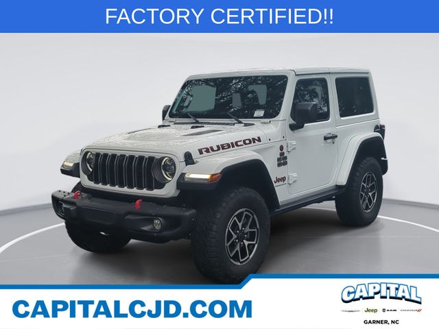 Bright White Clearcoat 2024 Jeep Wrangler SUV / Crossover Four-Wheel Drive 8-Speed Automatic