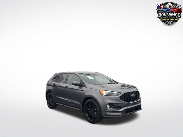 Gray Metallic 2024 Ford Edge ST Line AWD SUV / Crossover All-Wheel Drive 8-Speed Automatic