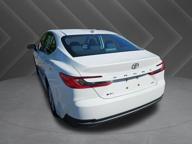 2025 Toyota Camry LE White at Classic Elite Chevrolet Sugar Land