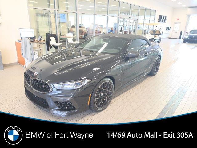 Black Sapphire Metallic 2023 BMW M8 Convertible All-Wheel Drive 8-Speed Automatic