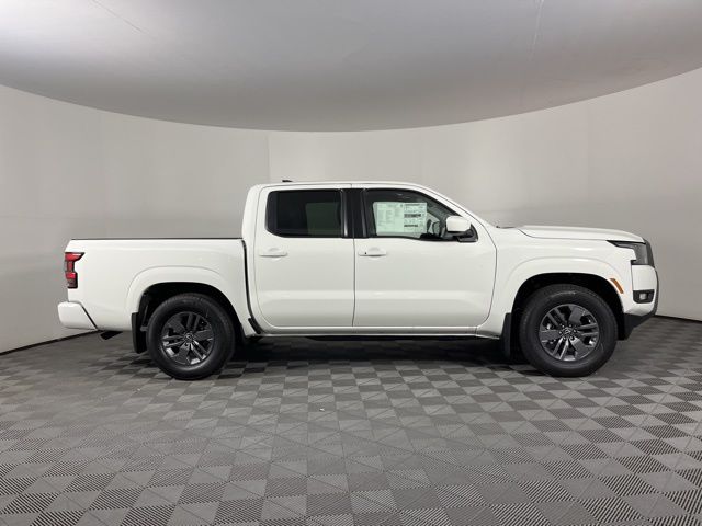 2025 Glacier White Nissan Frontier SV RWD Truck