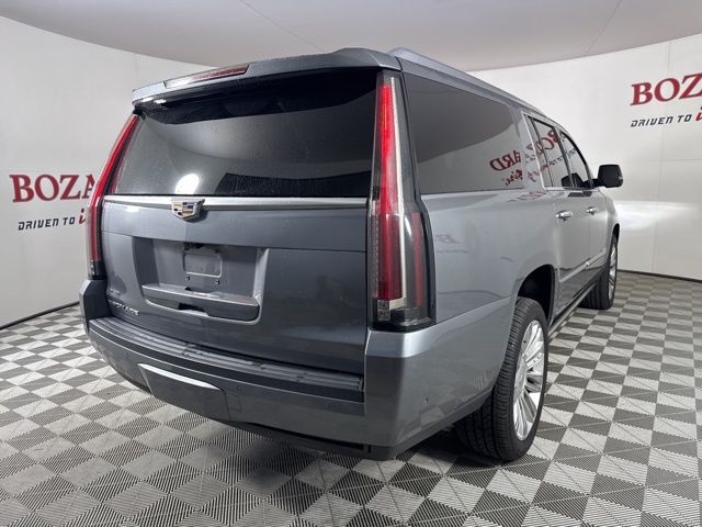2019 Satin Steel Metallic Cadillac Escalade ESV Platinum Edition RWD SUV
