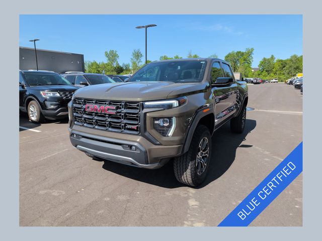 Deep Bronze Metallic 2023 GMC Canyon Pickup Truck Four-Wheel Drive 8-Speed Automatic