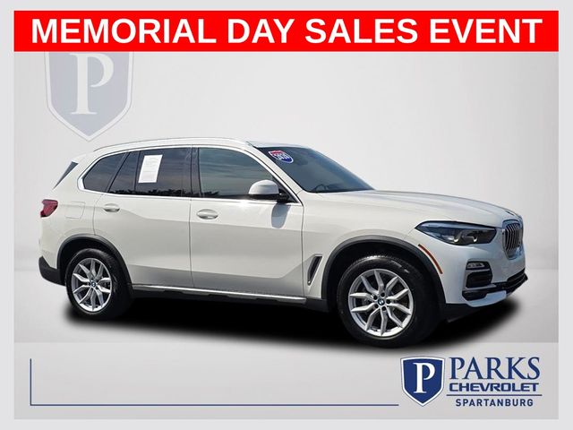 Alpine White 2020 BMW X5 sDrive40i RWD SUV / Crossover Rear-Wheel Drive 8-Speed Automatic