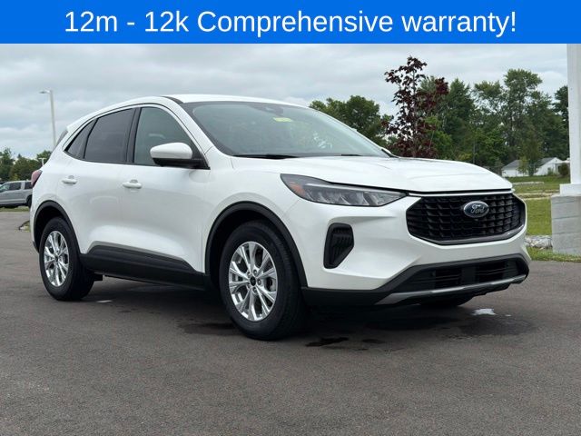 White Metallic 2023 Ford Escape SUV / Crossover Front-Wheel Drive 8-Speed Automatic