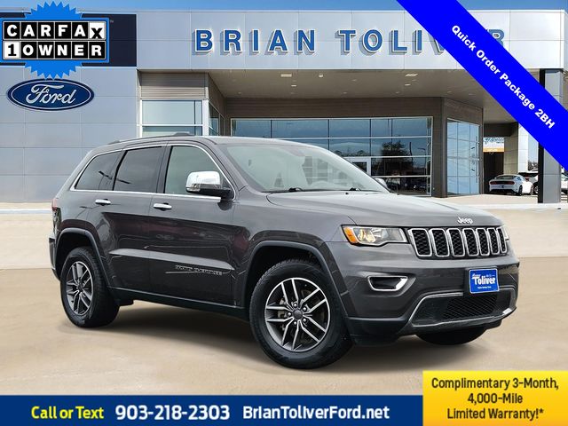 Gray (Granite Crystal Metallic Clearcoat) 2020 Jeep Grand Cherokee SUV / Crossover 4X2 8-Speed Automatic