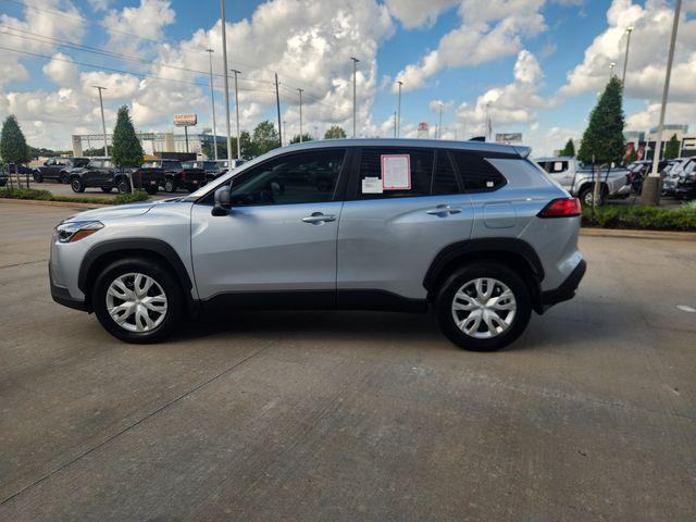 2025 Toyota Corolla Cross L Silver at Classic Toyota Galveston
