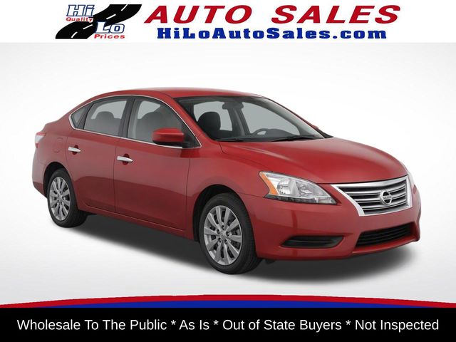 Cayenne Red Pearl 2015 Nissan Sentra Sedan Front-Wheel Drive Continuously Variable Transmission