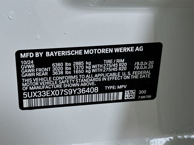 2025 BMW X6 xDrive40i 34