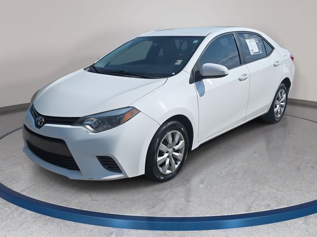 Super White 2015 Toyota Corolla Sedan Front-Wheel Drive Continuously Variable Transmission