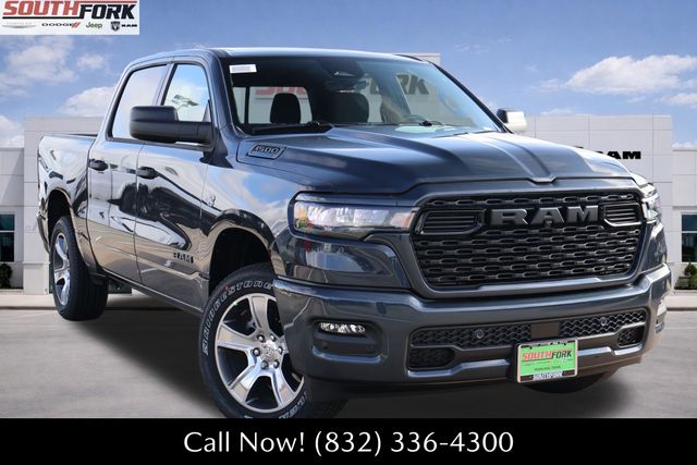 Forged Blue Metallic 2026 RAM 1500 Express Crew Cab 4WD Pickup Truck Four-Wheel Drive 8-Speed Automatic
