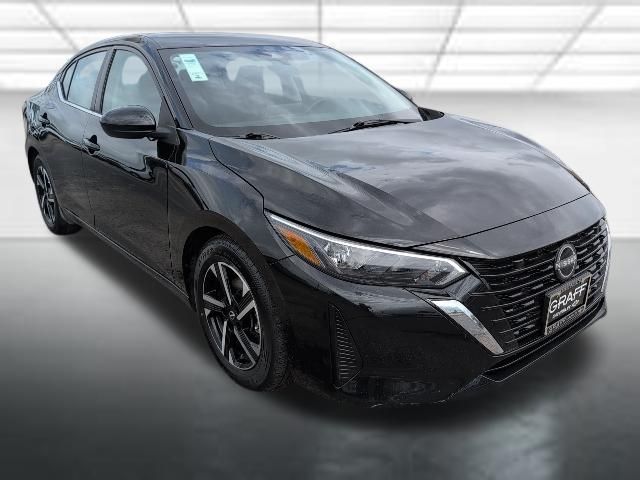 Super Black 2024 Nissan Sentra SV FWD Sedan Front-Wheel Drive Continuously Variable Transmission