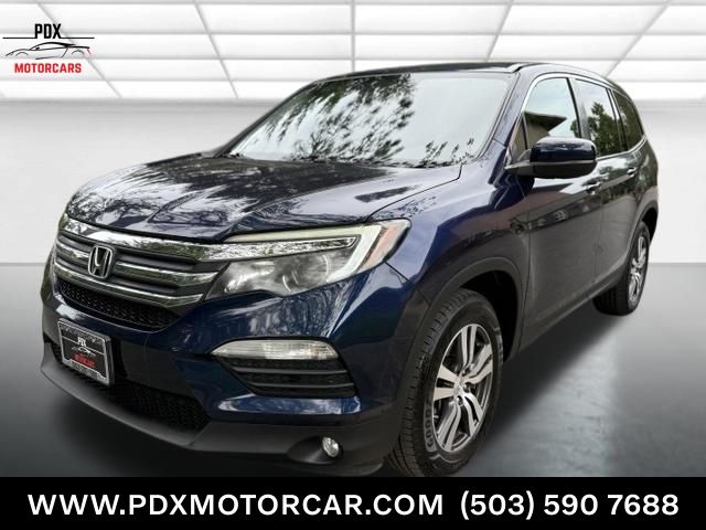 Blue 2016 Honda Pilot SUV / Crossover All-Wheel Drive 6-Speed Automatic