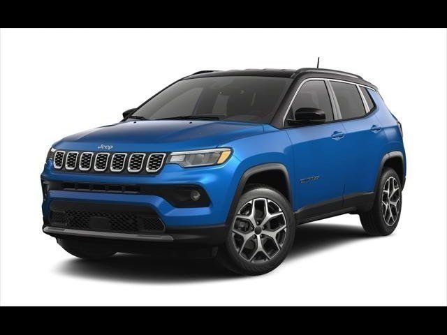Hydro Blue Pearlcoat 2026 Jeep Compass Limited 4WD SUV / Crossover Four-Wheel Drive 8-Speed Automatic