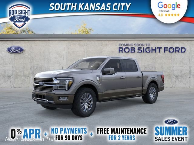 Carbonized Gray Metallic 2026 Ford F-150 Pickup Truck Four-Wheel Drive Automatic