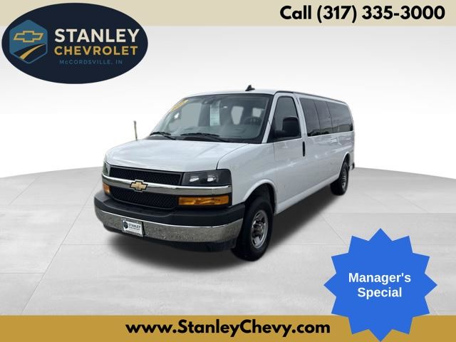 Summit White 2025 Chevrolet Express Van Rear-Wheel Drive 8-Speed Automatic Overdrive