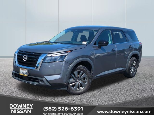 Gray (Gun Metallic) 2024 Nissan Pathfinder SUV / Crossover Front-Wheel Drive 9-Speed Automatic