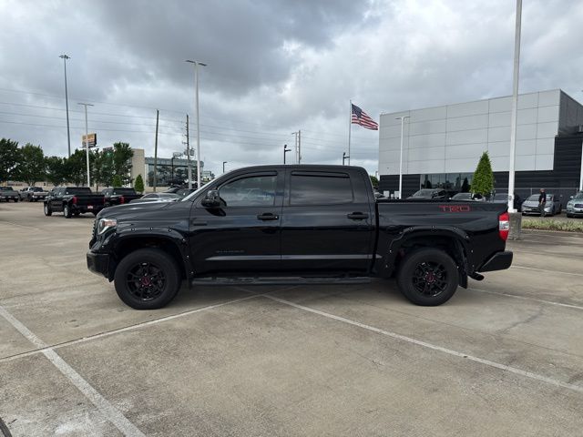 Midnight Black Metallic 2019 Toyota Tundra TRD Pro CrewMax 5.7L 4WD Pickup Truck Four-Wheel Drive 6-Speed Automatic