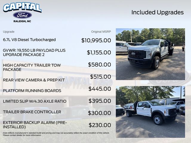 New 2026 White Ford 12FT FLATBED image 3