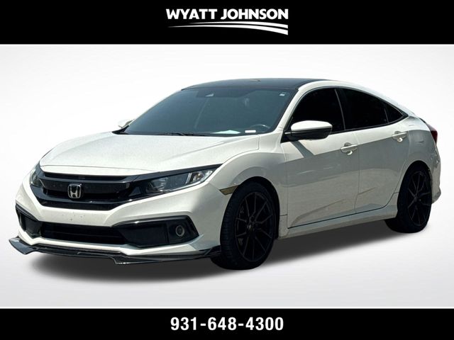 2021 Honda Civic Sedan Front-Wheel Drive Continuously Variable Transmission