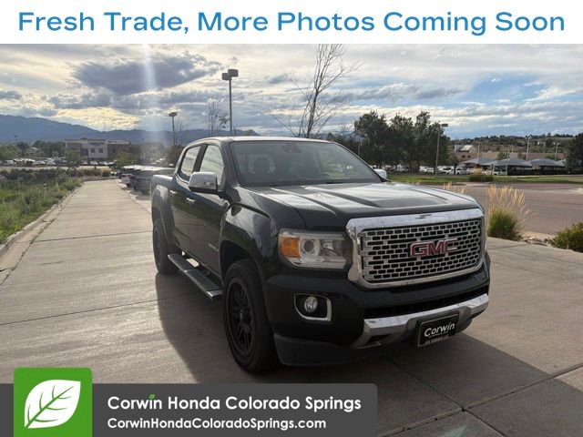 Onyx Black 2017 GMC Canyon Pickup Truck Four-Wheel Drive 8-Speed Automatic