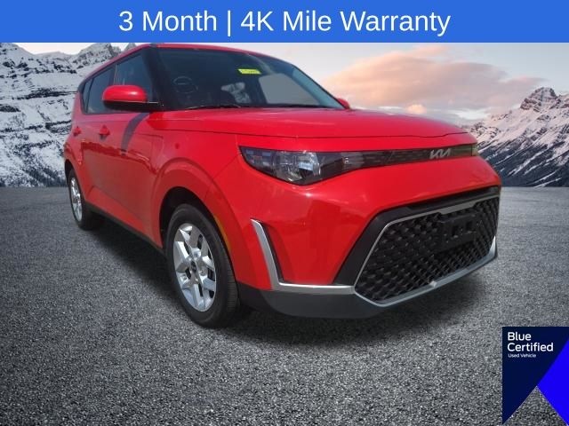 Inferno Red 2024 Kia Soul LX FWD SUV / Crossover Front-Wheel Drive Continuously Variable Transmission
