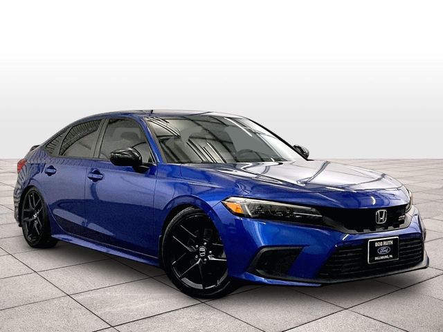 2022 Honda Civic Si Blue at Rochrich Mazda