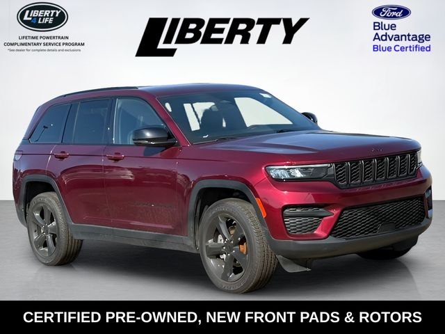 Velvet Red Pearlcoat 2023 Jeep Grand Cherokee SUV / Crossover Four-Wheel Drive 8-Speed Automatic