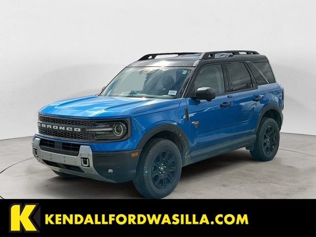 Blue Metallic 2025 Ford Bronco Sport SUV / Crossover All-Wheel Drive 8-Speed Automatic