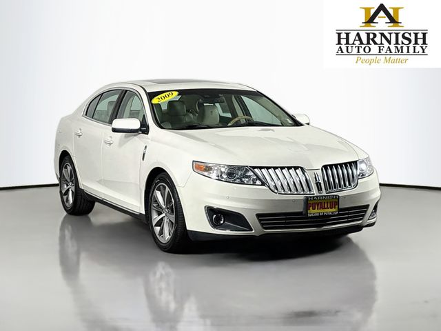 Brown (Tan) 2009 Lincoln MKS Sedan All-Wheel Drive 6-Speed Automatic