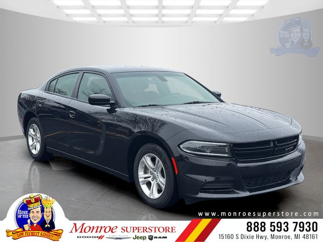 Pitch Black Clearcoat 2023 Dodge Charger SXT RWD Sedan Rear-Wheel Drive 8-Speed Automatic
