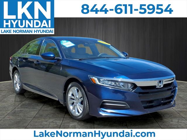 Blue 2018 Honda Accord 1.5T LX FWD Sedan Front-Wheel Drive Continuously Variable Transmission