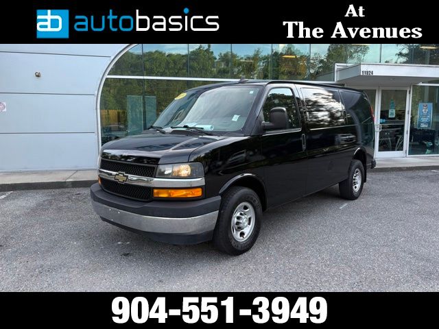 Black 2019 Chevrolet Express Cargo 2500 RWD Van Rear-Wheel Drive 8-Speed Automatic Overdrive