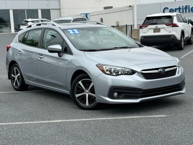 Ice Silver Metallic 2022 Subaru Impreza Wagon All-Wheel Drive Continuously Variable Transmission