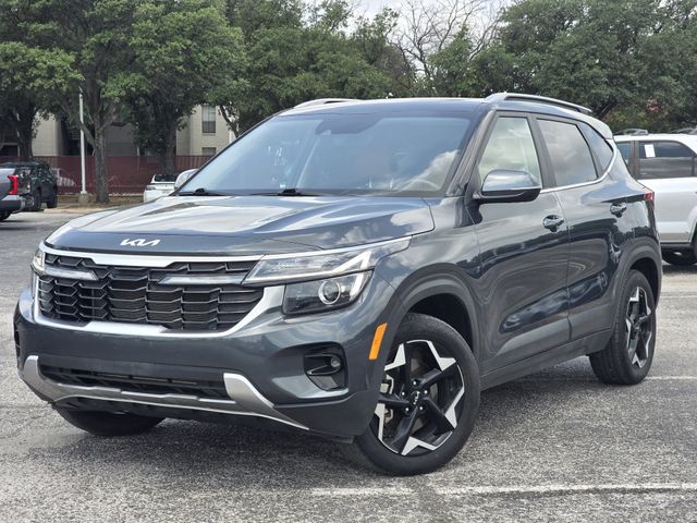 Gravity Gray 2024 Kia Seltos SUV / Crossover All-Wheel Drive Continuously Variable Transmission